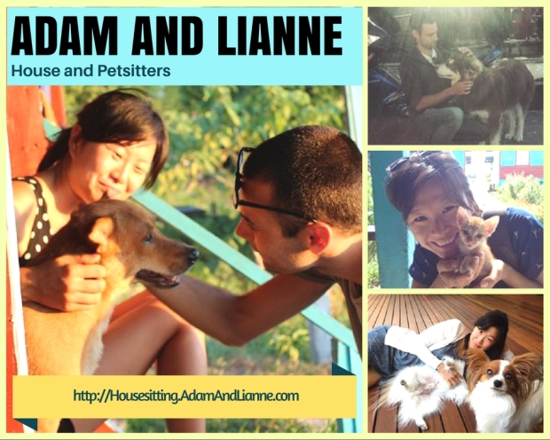 adam and lianne housesitters